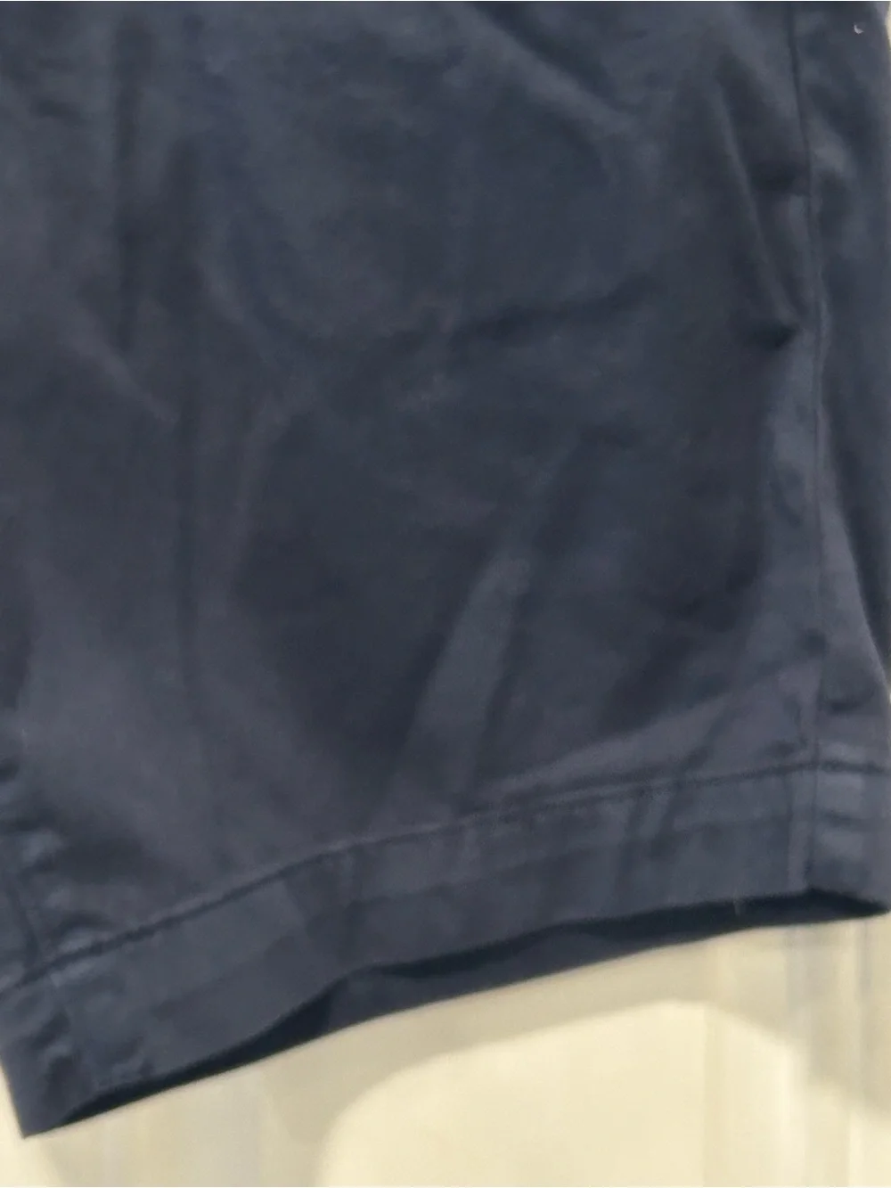 Faherty Movement Chino Shorts Navy Blue Mens Flat Front Preppy Golf Classic 32